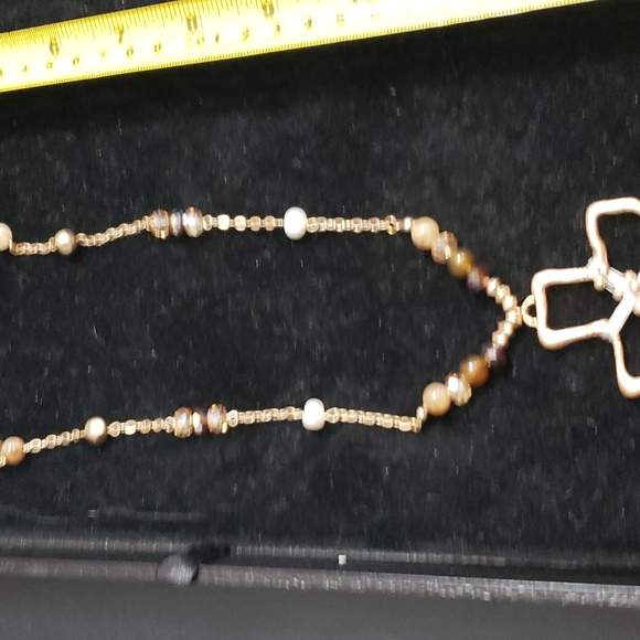 Faith Cross Bead Necklace - NEW - Picture 3 of 6
